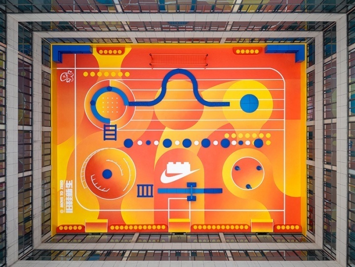 LEGO и Nike преобразили детскую площадку в Шанхае