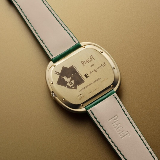 Piaget создал часы, вдохновленные творчеством Энди Уорхола