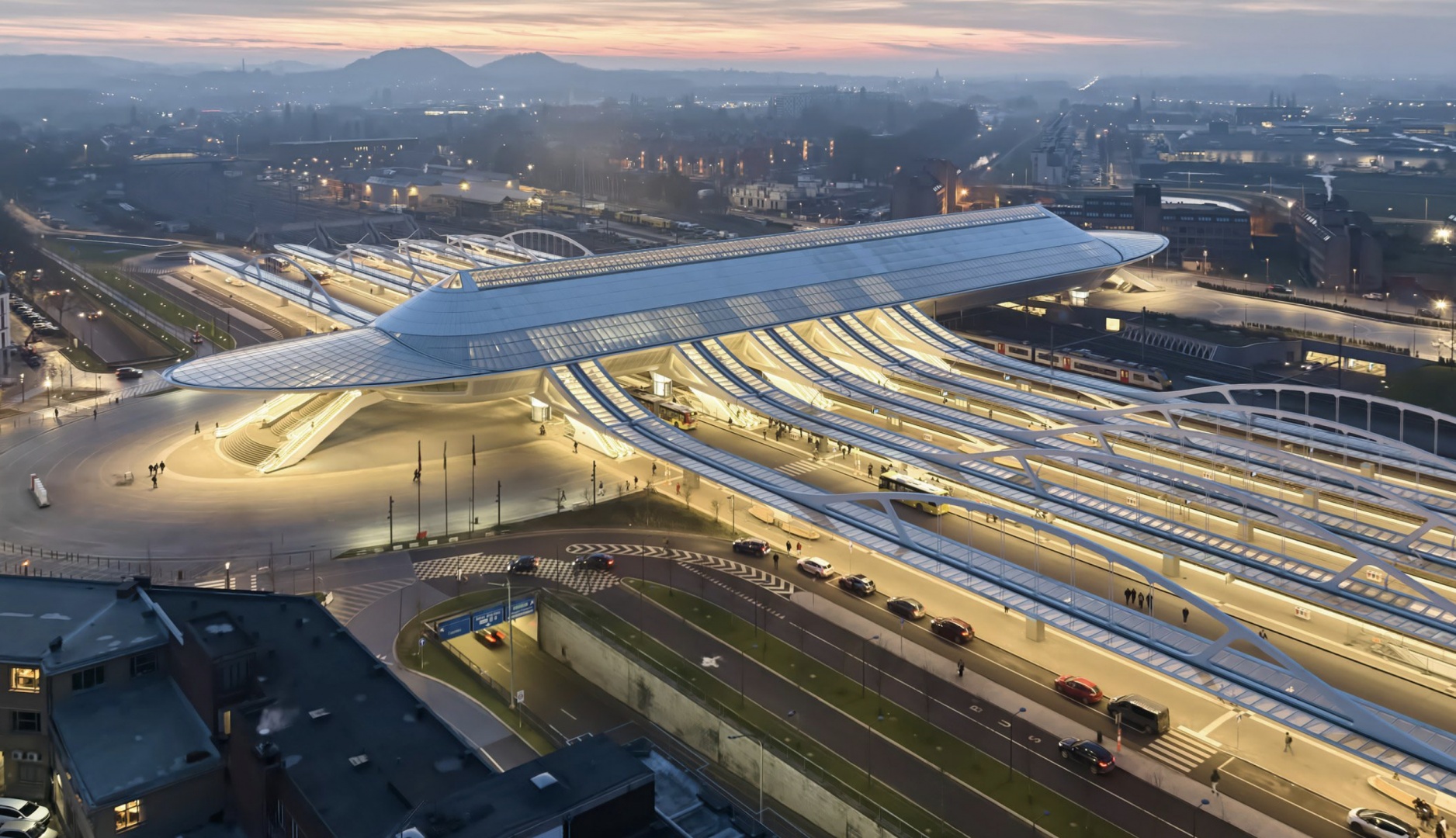 Сантьяго Калатрава спроектировал вокзал в Бельгии Сантьяго Калатрава спроектировал вокзал в Бельгии