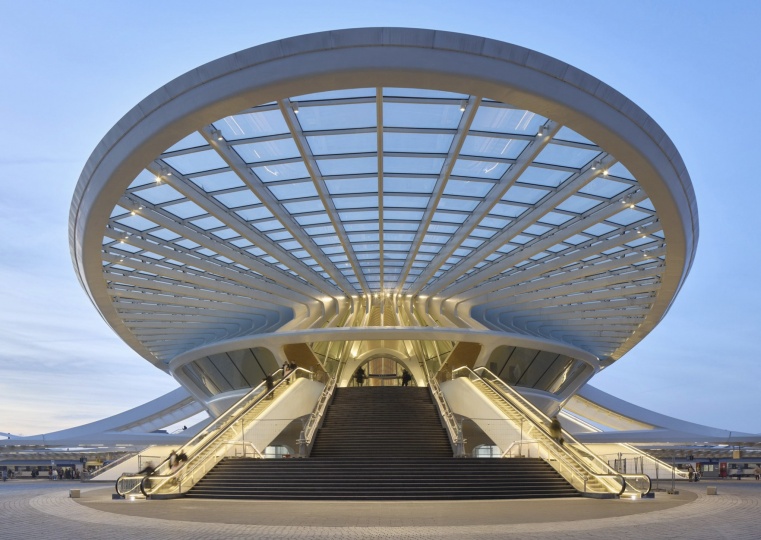 Сантьяго Калатрава спроектировал вокзал в Бельгии