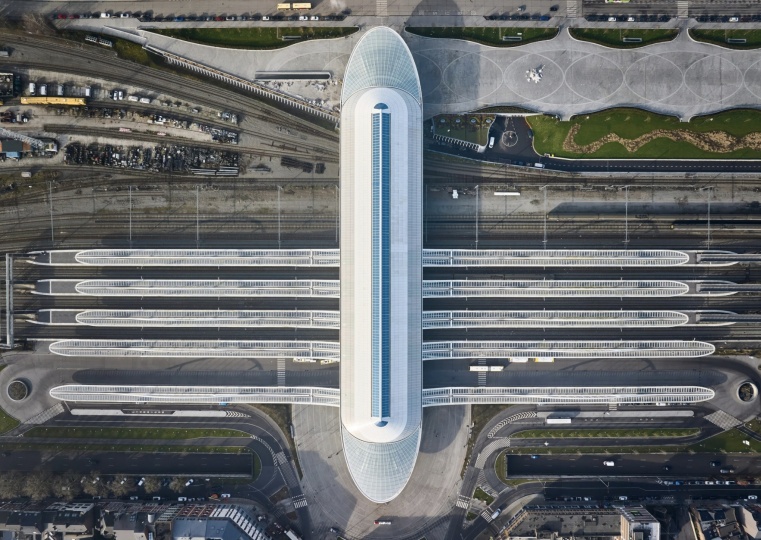 Сантьяго Калатрава спроектировал вокзал в Бельгии