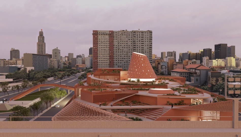 Kéré Architecture представила проект библиотеки в Рио-де-Жанейро