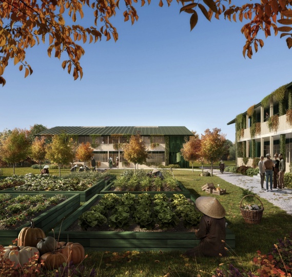 MVRDV преобразит буддийский монастырь во Франции