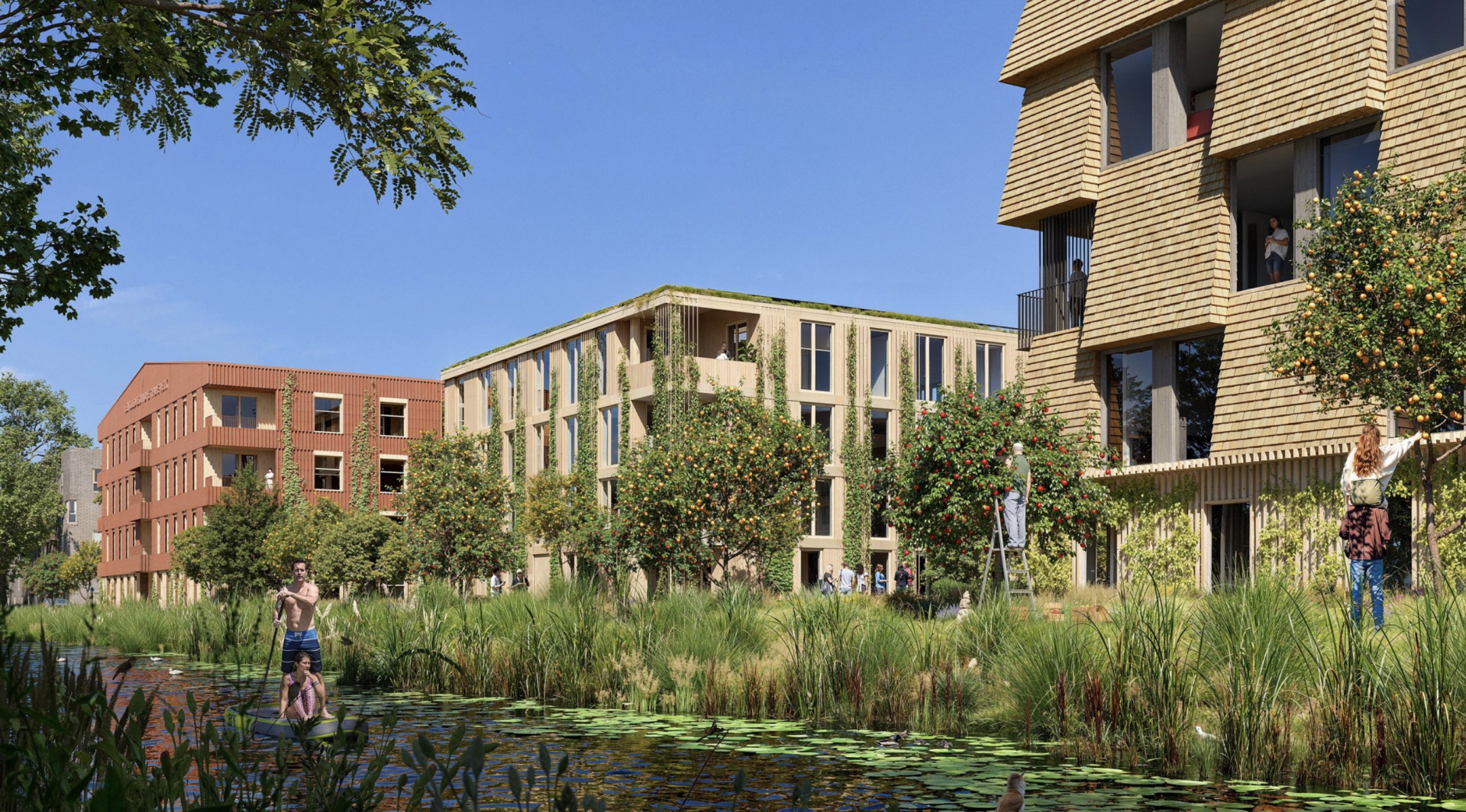 В Нидерландах появится жилой квартал, отсылающий к фермерским хозяйствам В Нидерландах появится жилой квартал, отсылающий к фермерским хозяйствам