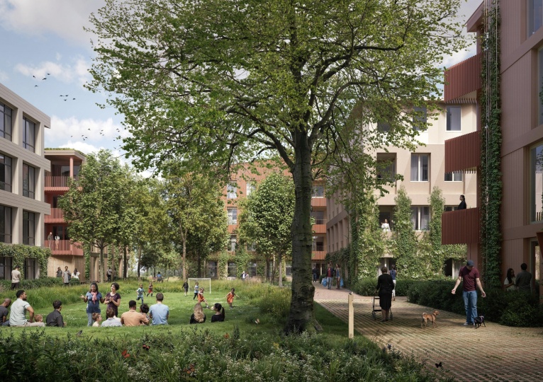 В Нидерландах появится жилой квартал, отсылающий к фермерским хозяйствам