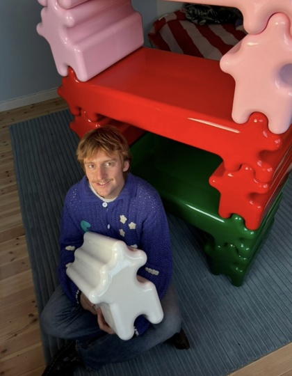 Густав Вестман создал модульную стеллажную систему