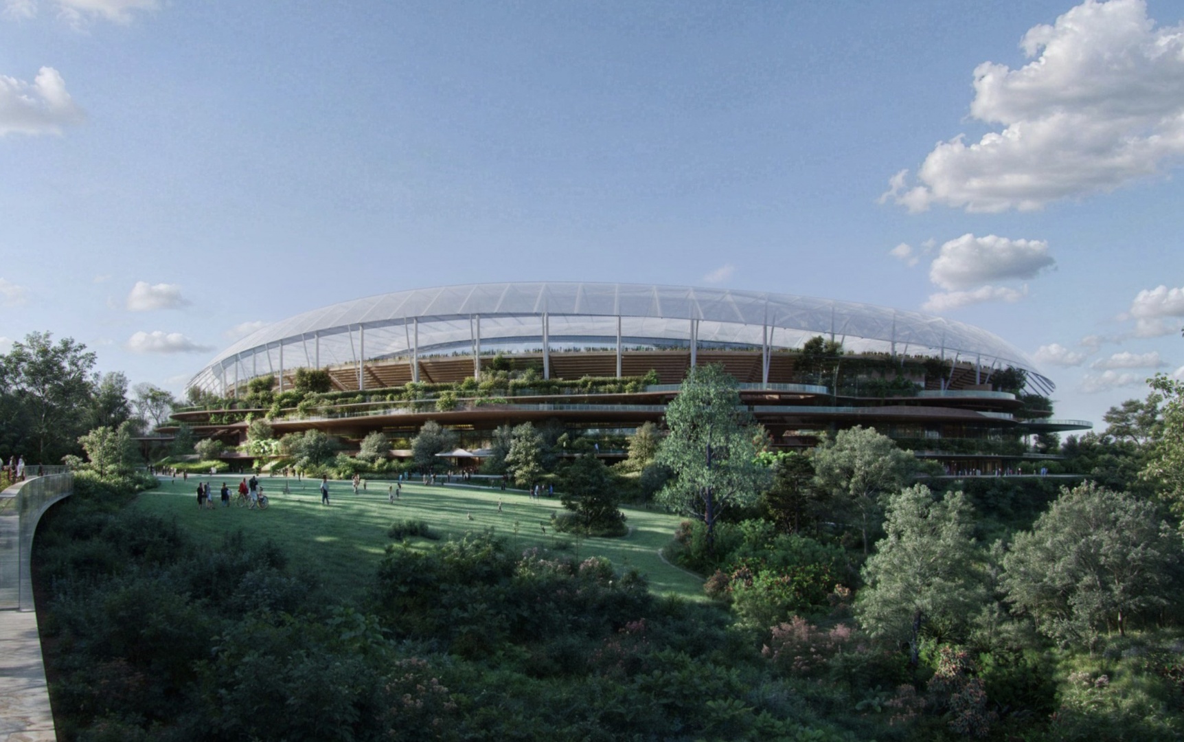 Бюро Cox Architecture и Hassell показали проект главной площадки Олимпийских игр-2032 Бюро Cox Architecture и Hassell показали проект главной площадки Олимпийских игр-2032