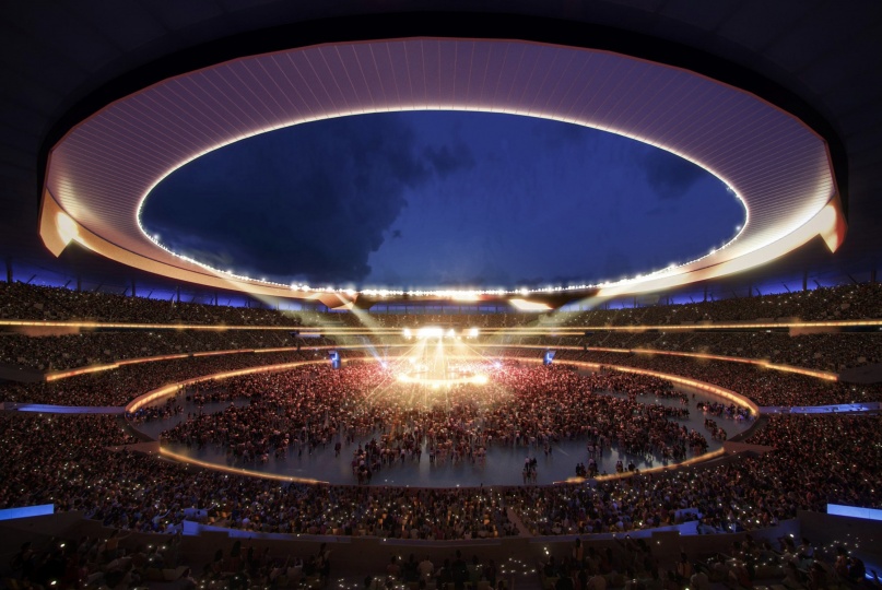 Бюро Cox Architecture и Hassell показали проект главной площадки Олимпийских игр-2032