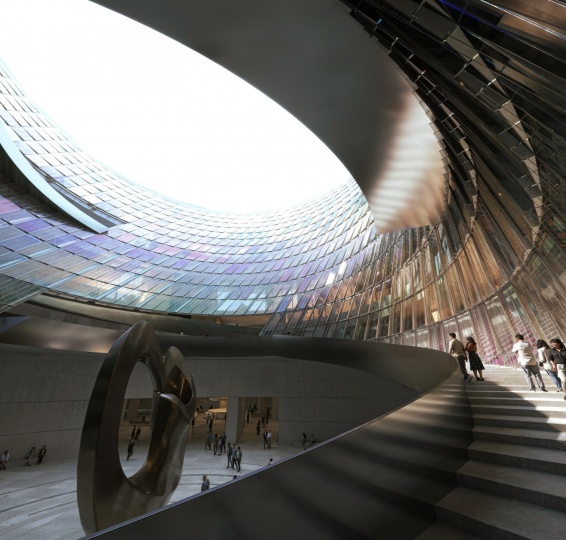 Snøhetta показала проект художественного музея в Китае