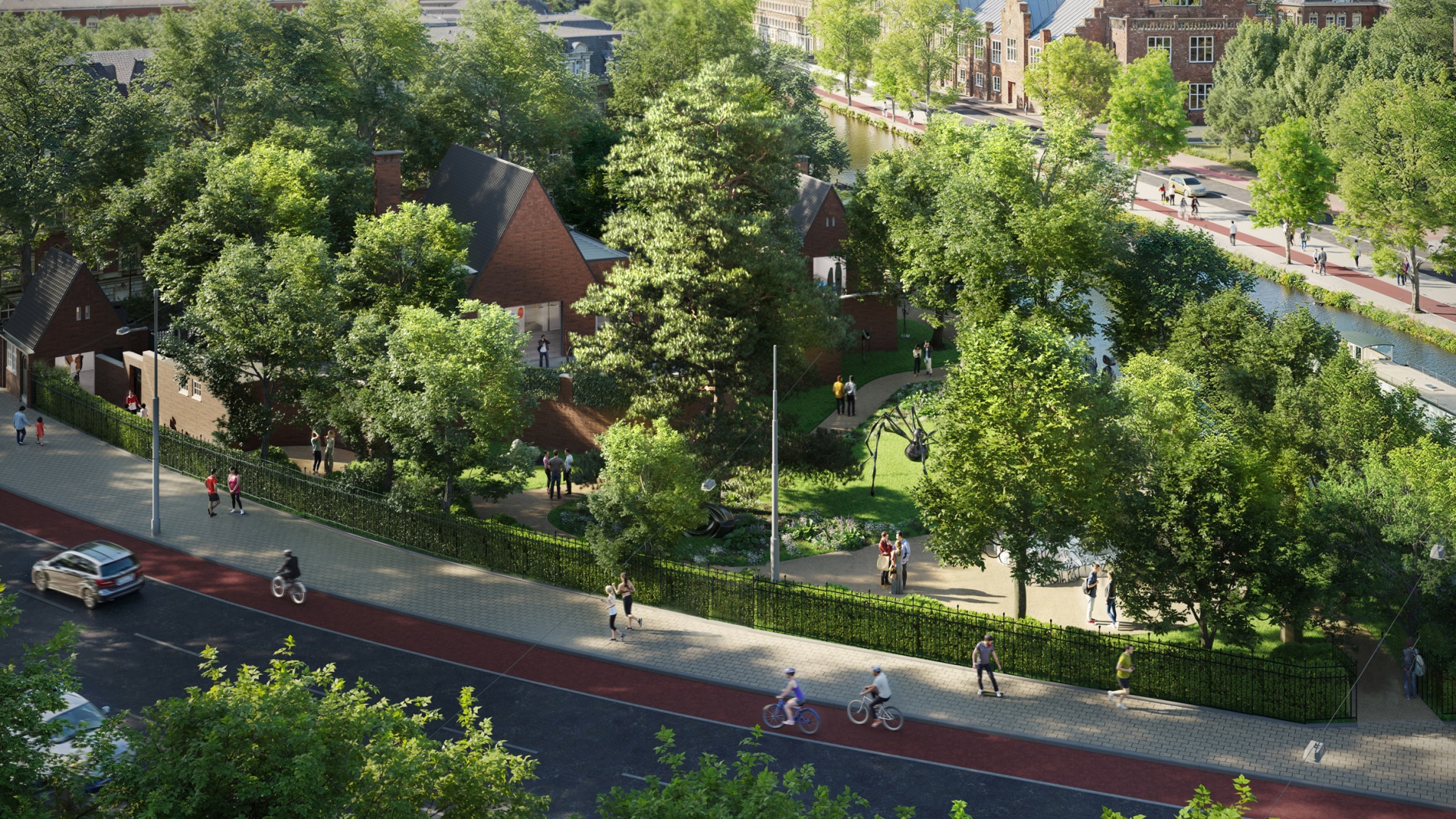 В Амстердаме появится скульптурный сад по проекту Foster + Partners