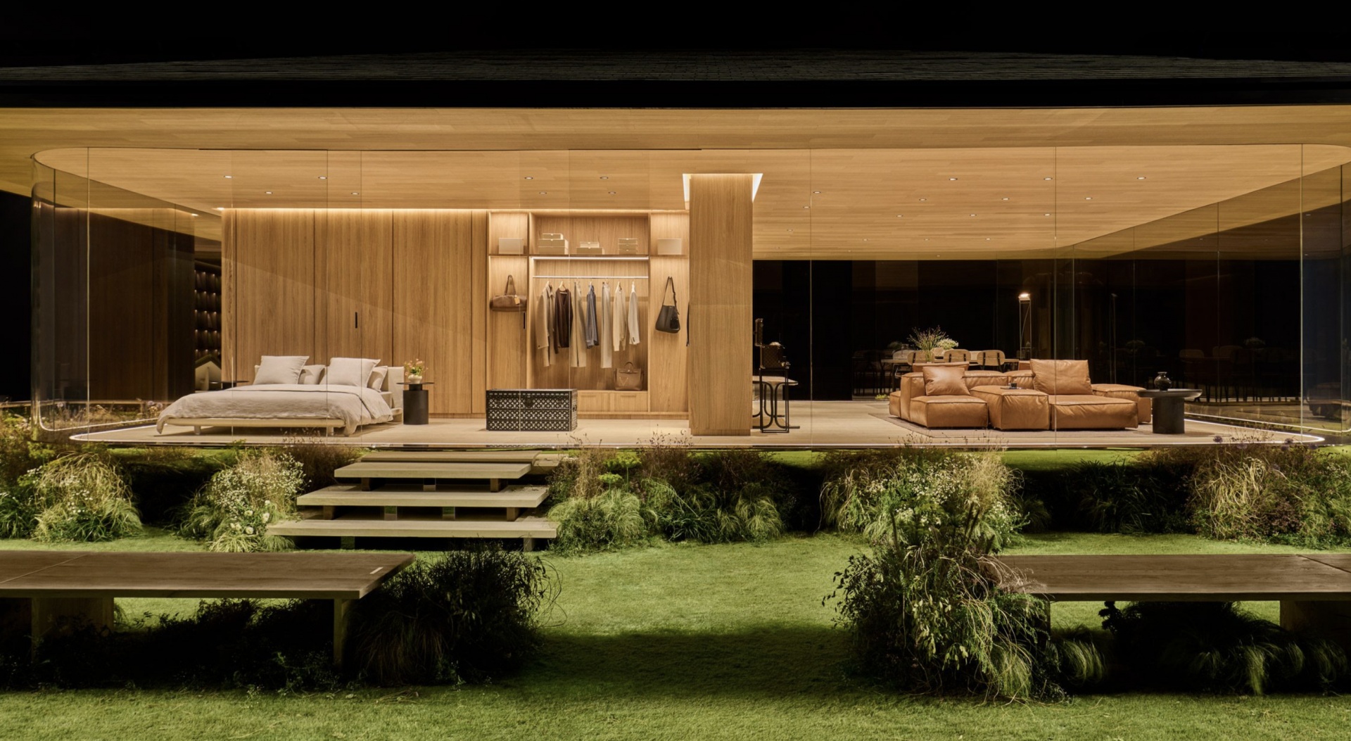 Фаррелл Уильямс спроектировал дом для показа Louis Vuitton Фаррелл Уильямс спроектировал дом для показа Louis Vuitton