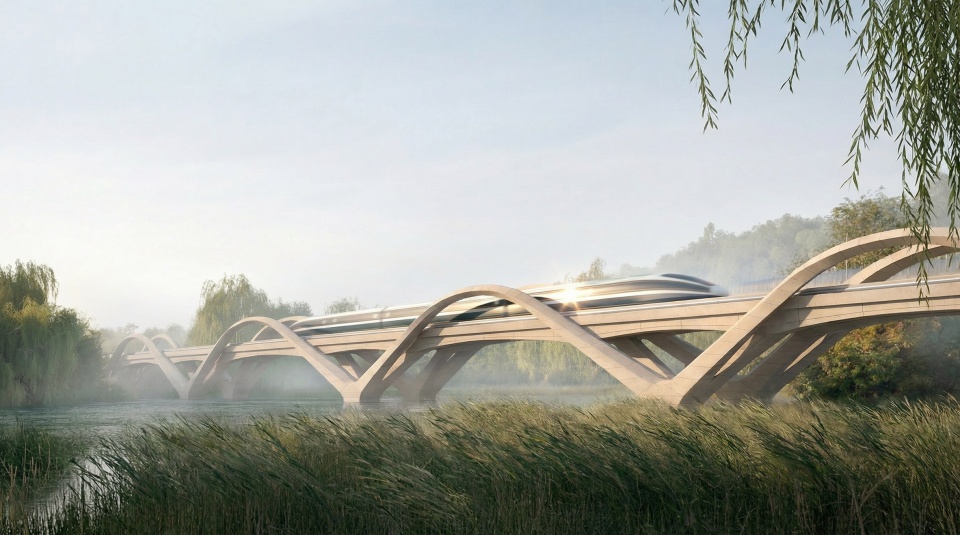 В Великобритании хотят построить железную дорогу в форме петли