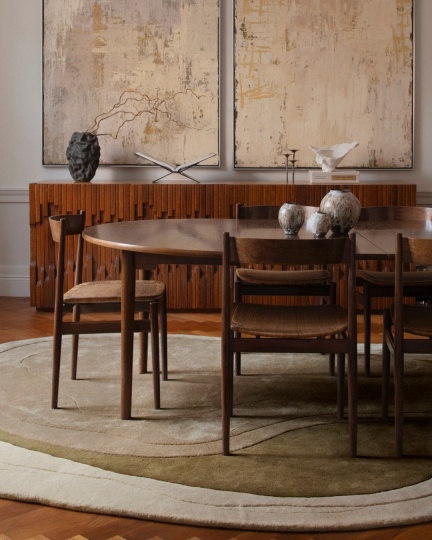 Шведский бренд LAYERED представил серию ковров по дизайну Эрика Братсберга