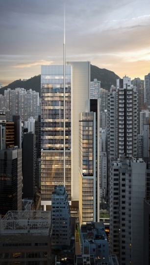 В Гонконге началось строительство двух небоскребов по проекту Foster + Partners