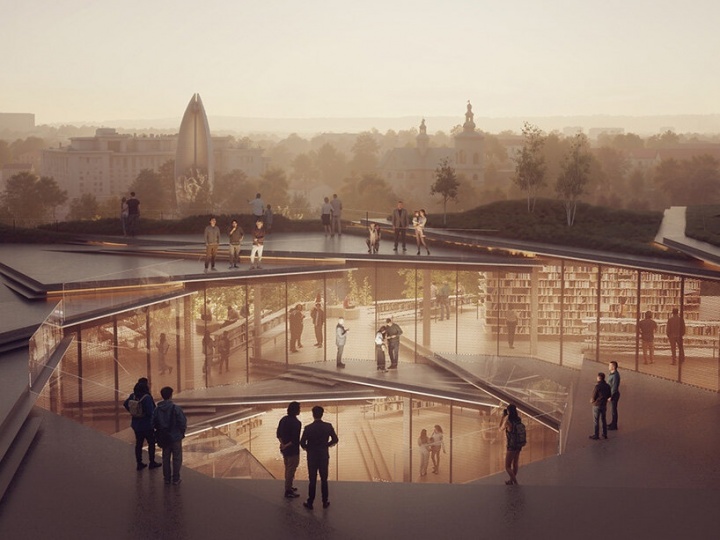 Кенго Кума построит общественную библиотеку в Польше