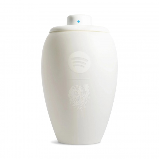 Урна для праха с саундтреком: коллаборация Spotify и Liquid Death