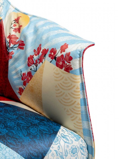 Художник Шепард Фейри переосмыслил кресло Archibald для ​Poltrona Frau