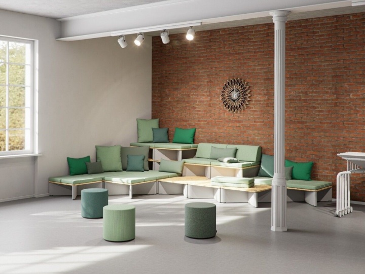 Vitra представила модульную систему по дизайну Стефана Хюрлеманна