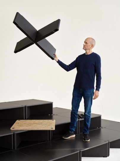 Vitra представила модульную систему по дизайну Стефана Хюрлеманна