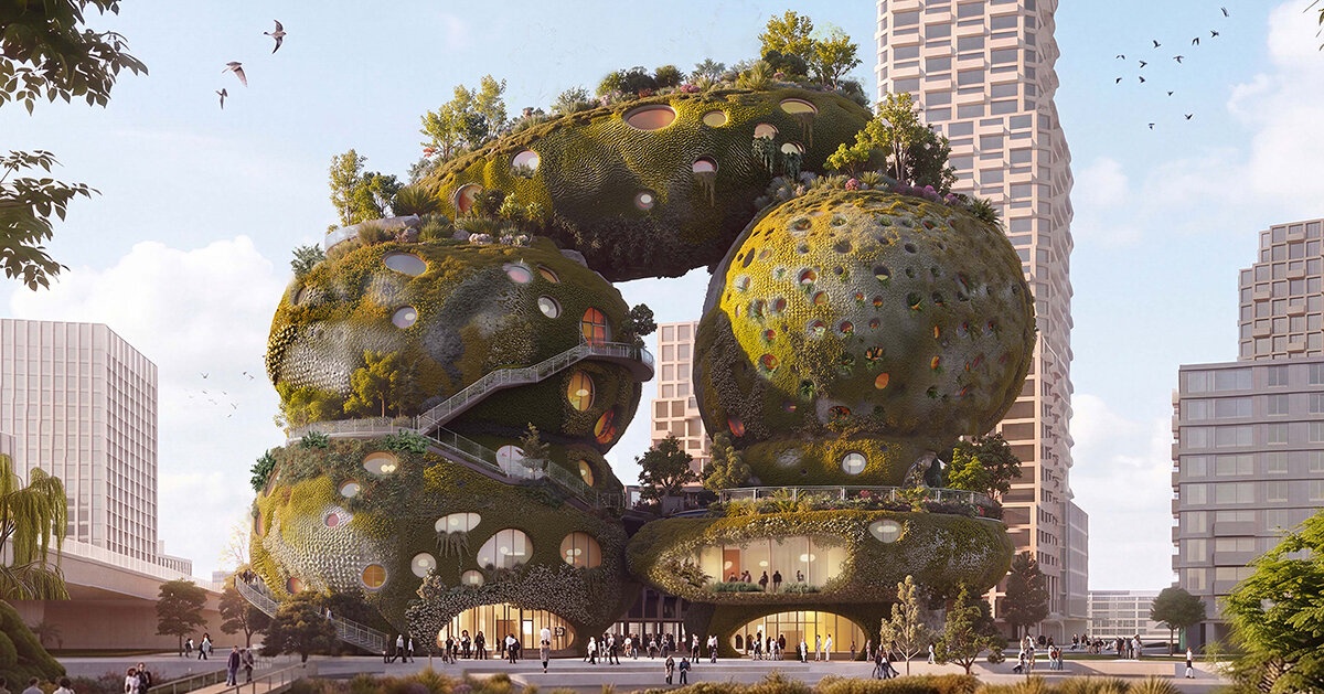 MVRDV построит футуристичный культурный центр в Роттердаме MVRDV построит футуристичный культурный центр в Роттердаме