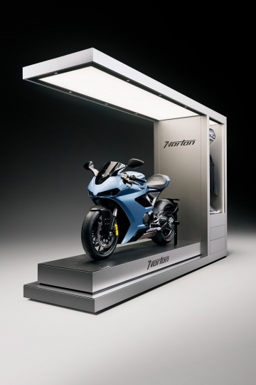 Foster + Partners разработали ритейл-концепцию для Norton Motorcycles