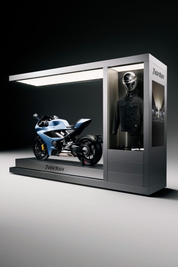 Foster + Partners разработали ритейл-концепцию для Norton Motorcycles