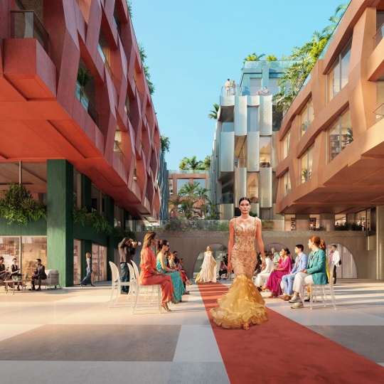 Архитекторы MVRDV спроектировали красочное здание в Майами