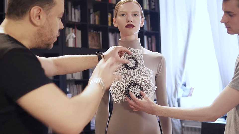 От архитектуры к моде: первое 3D-платье в России