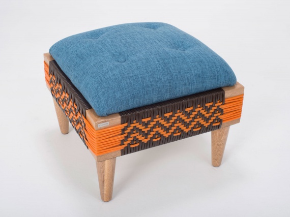 Дизайнер Каролина Ортега сделала мебель, вдохновленную колумбийским плетением