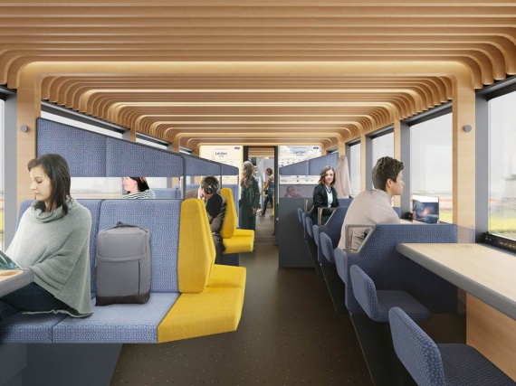 Архитекторы представили, как будут выглядеть поезда будущего
