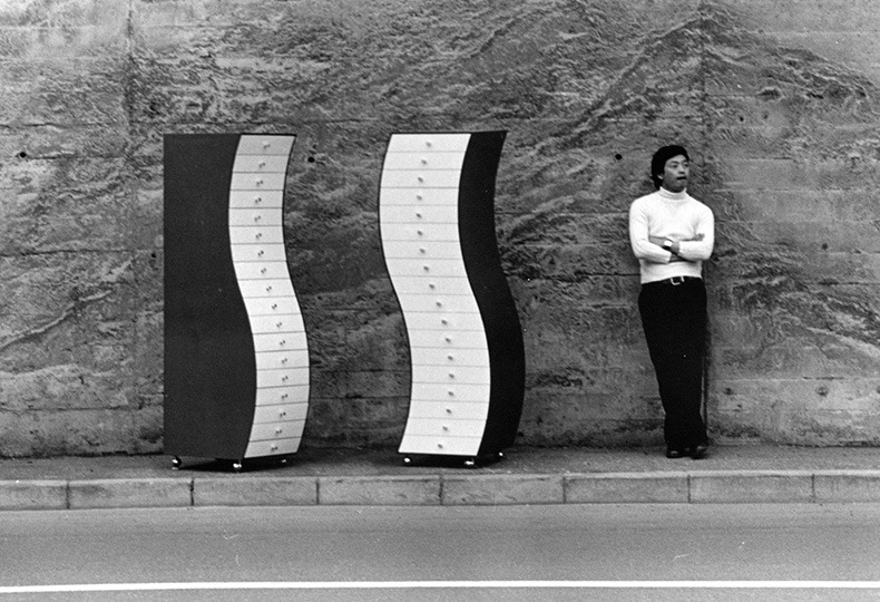 Drawers in a Irregular Form, 1970