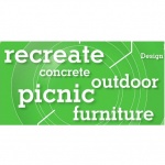Recreate Concrete Outdoor Picnic Furniture