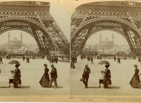Всемирная выставка в Париже 1900 года в стереопарах и фотографиях