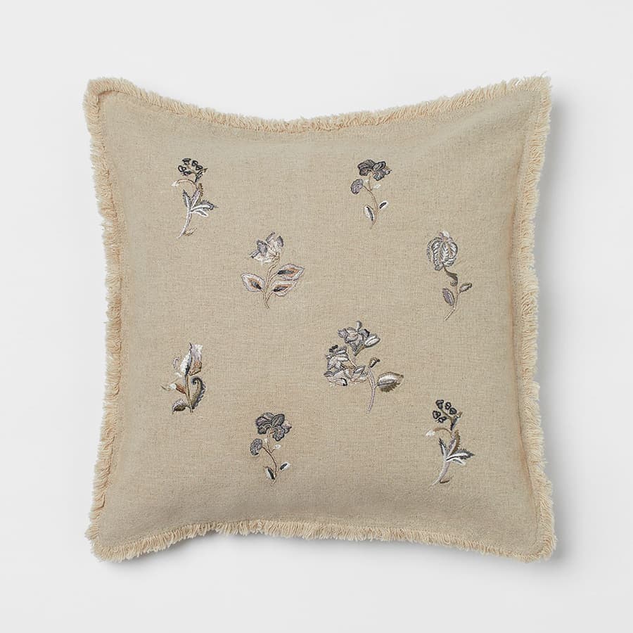 Чехол для подушки из льна