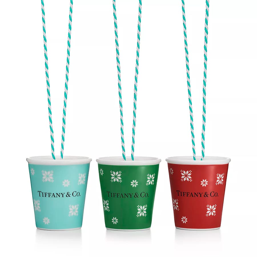 Украшения Tiffany Cups Snowflake