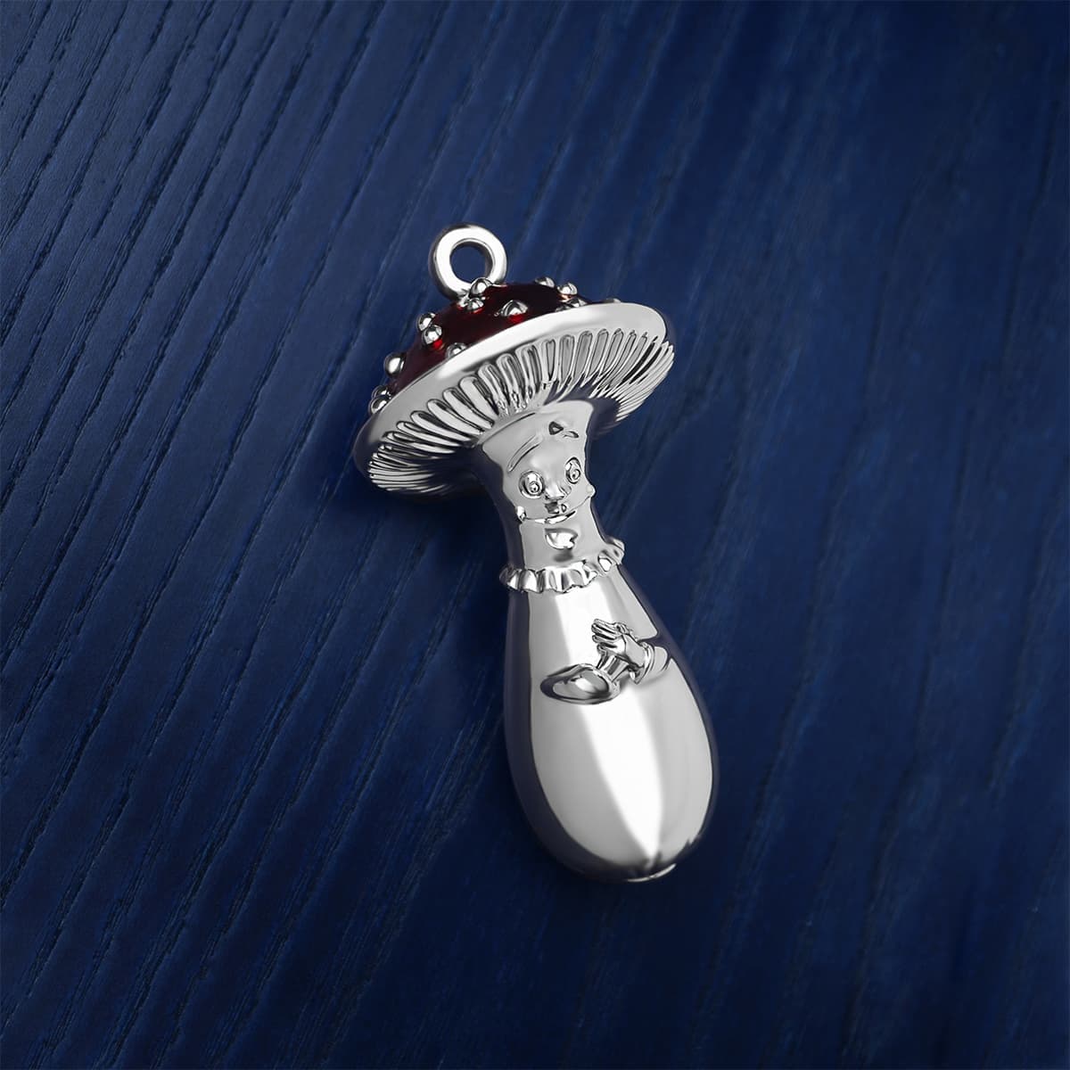 Елочная игрушка «Гриб»