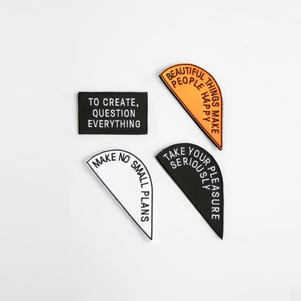 4 Patches Colourful Mix