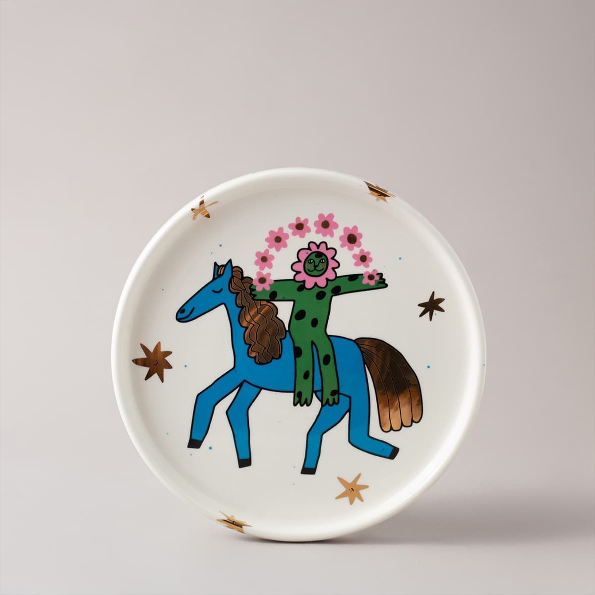 Тарелка “Златогривая лошадка”