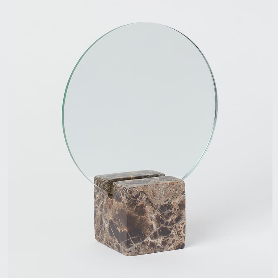 Зеркало с мраморным основанием