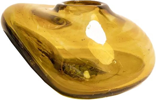 Ваза Drop янтарь, m