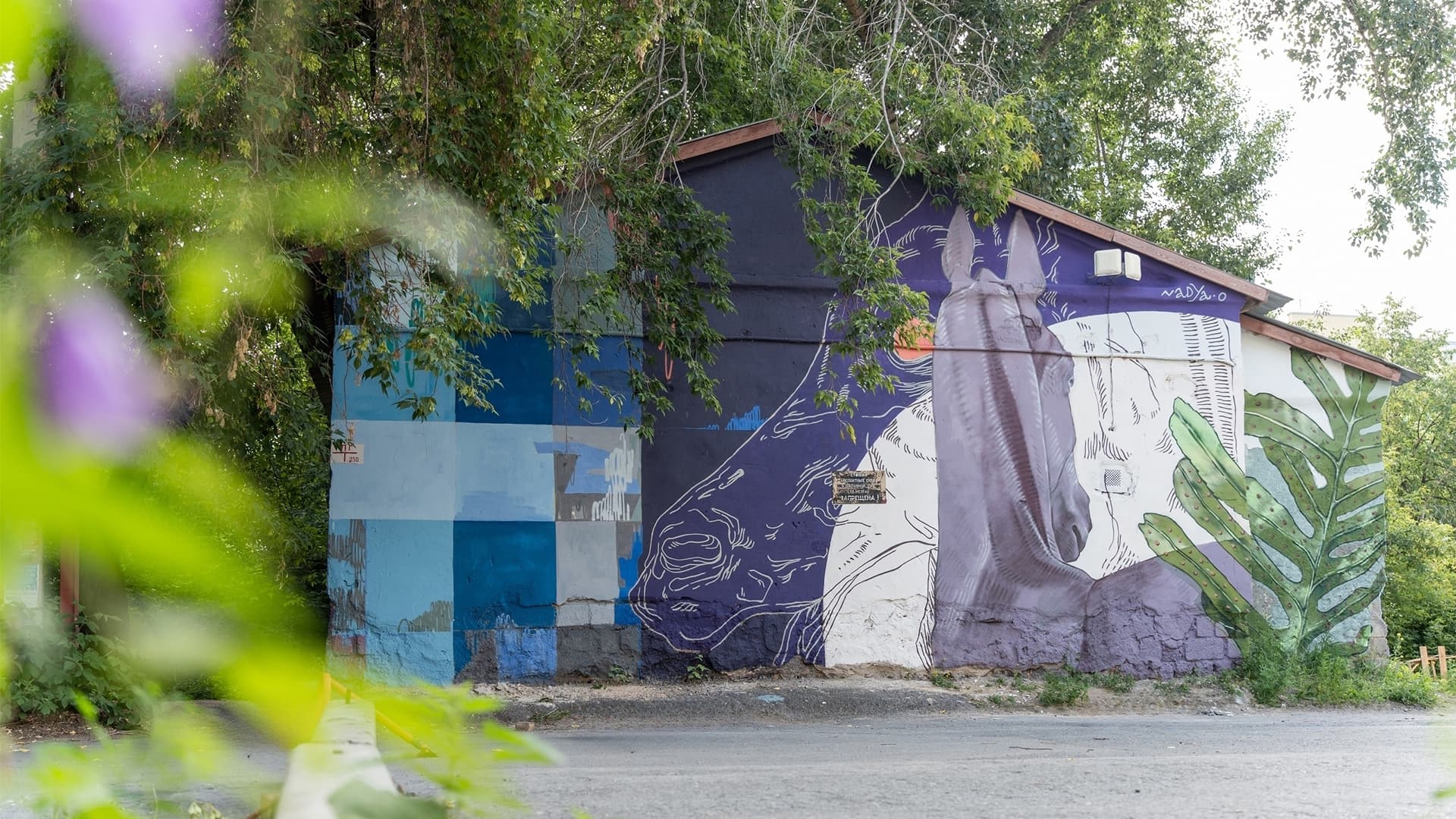 Стрит-арт нового формата: яркие муралы на улицах Екатеринбурга