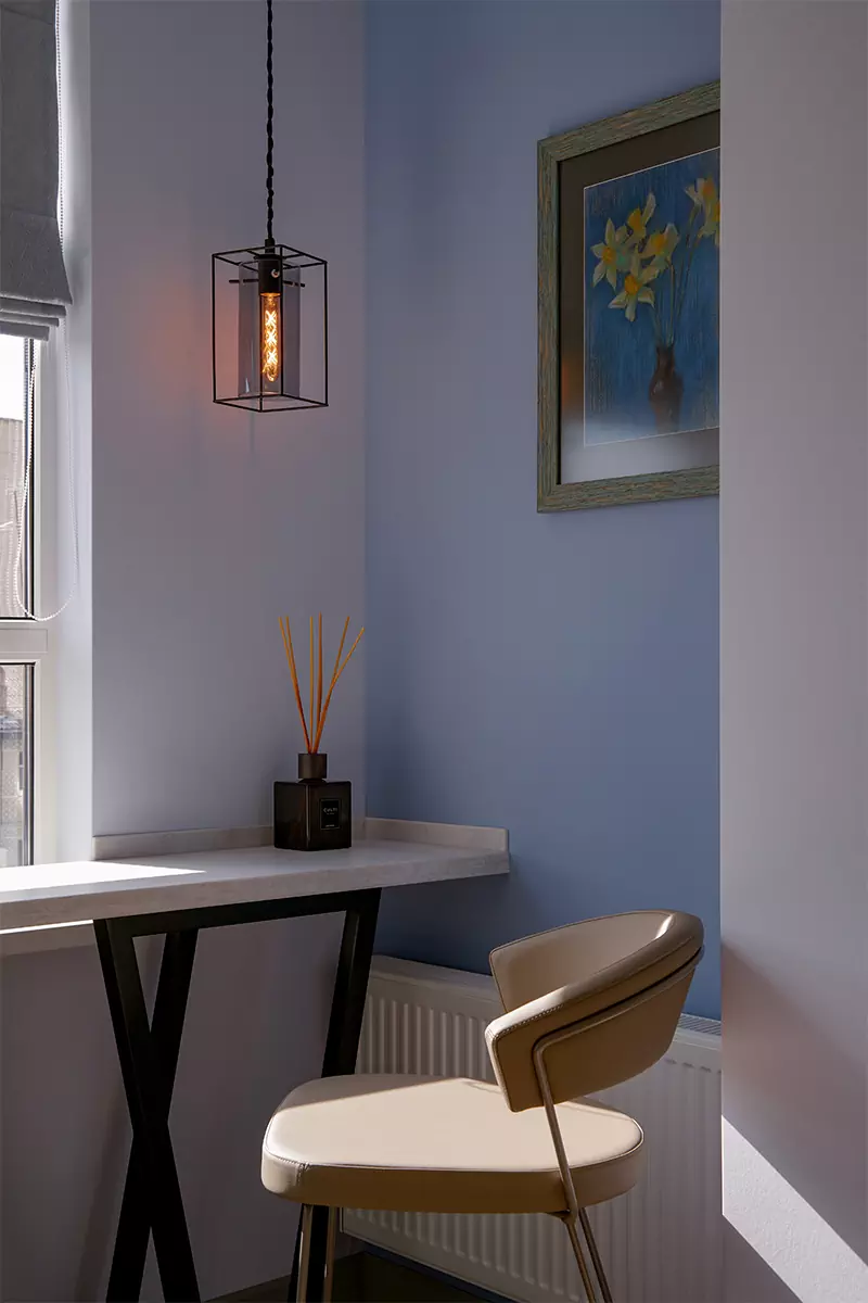 Колоритный интерьер квартиры для молодой девушки — проект Натальи Ливады и Ирины Черкашиной