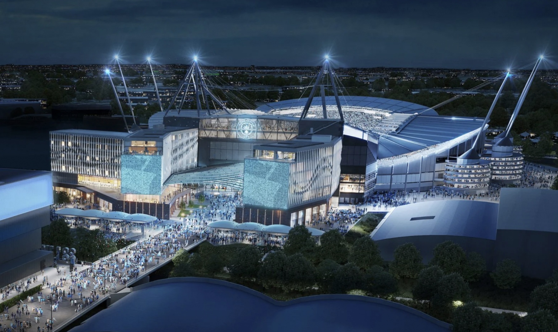 Архитекторы студии Populous реконструируют стадион в Манчестере