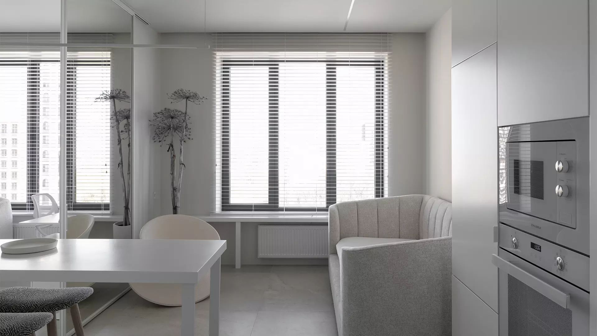 Располагающий к отдыху интерьер небольших апартаментов для дизайнера — проект Юлии Сорокиной