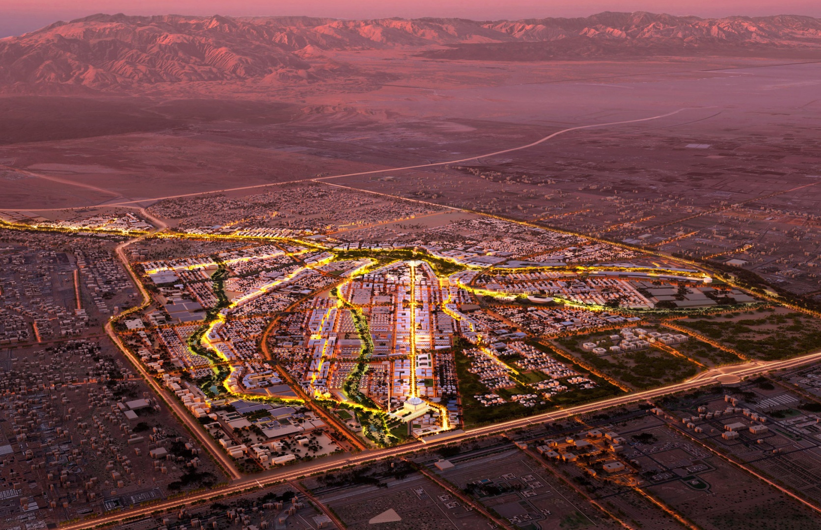 В Омане хотят построить новый город по проекту бюро SOM