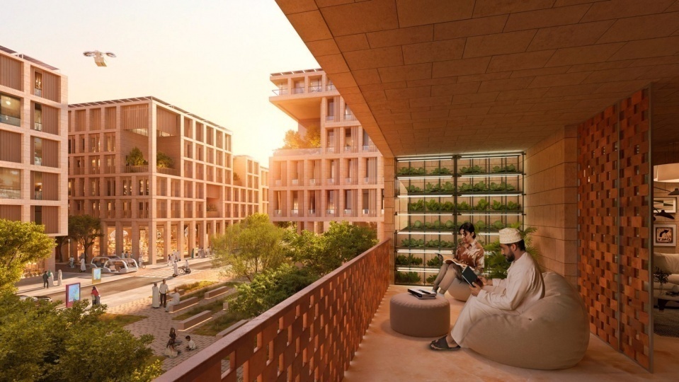 В Омане хотят построить новый город по проекту бюро SOM