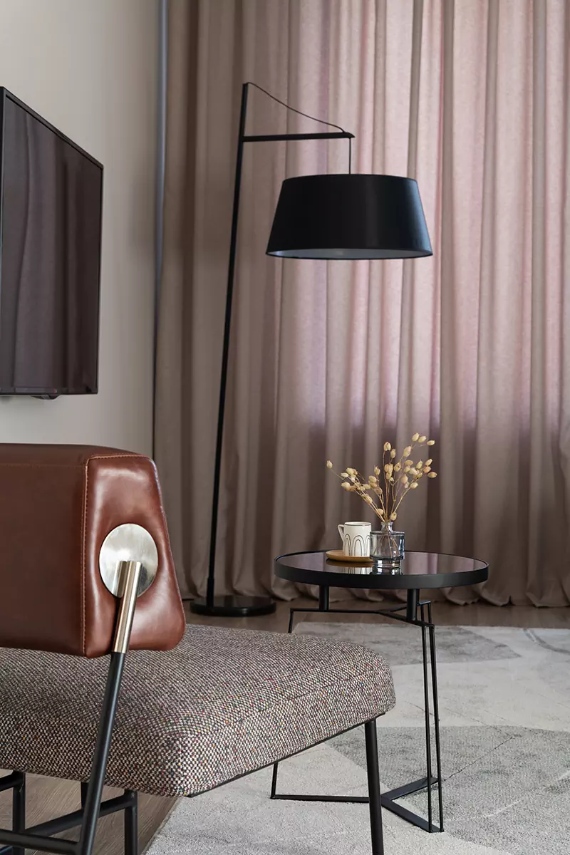 Природные оттенки и функциональные системы хранения в интерьере квартиры для молодой пары — проект Гульнары Алимбаевой и Дилары Байзаковой