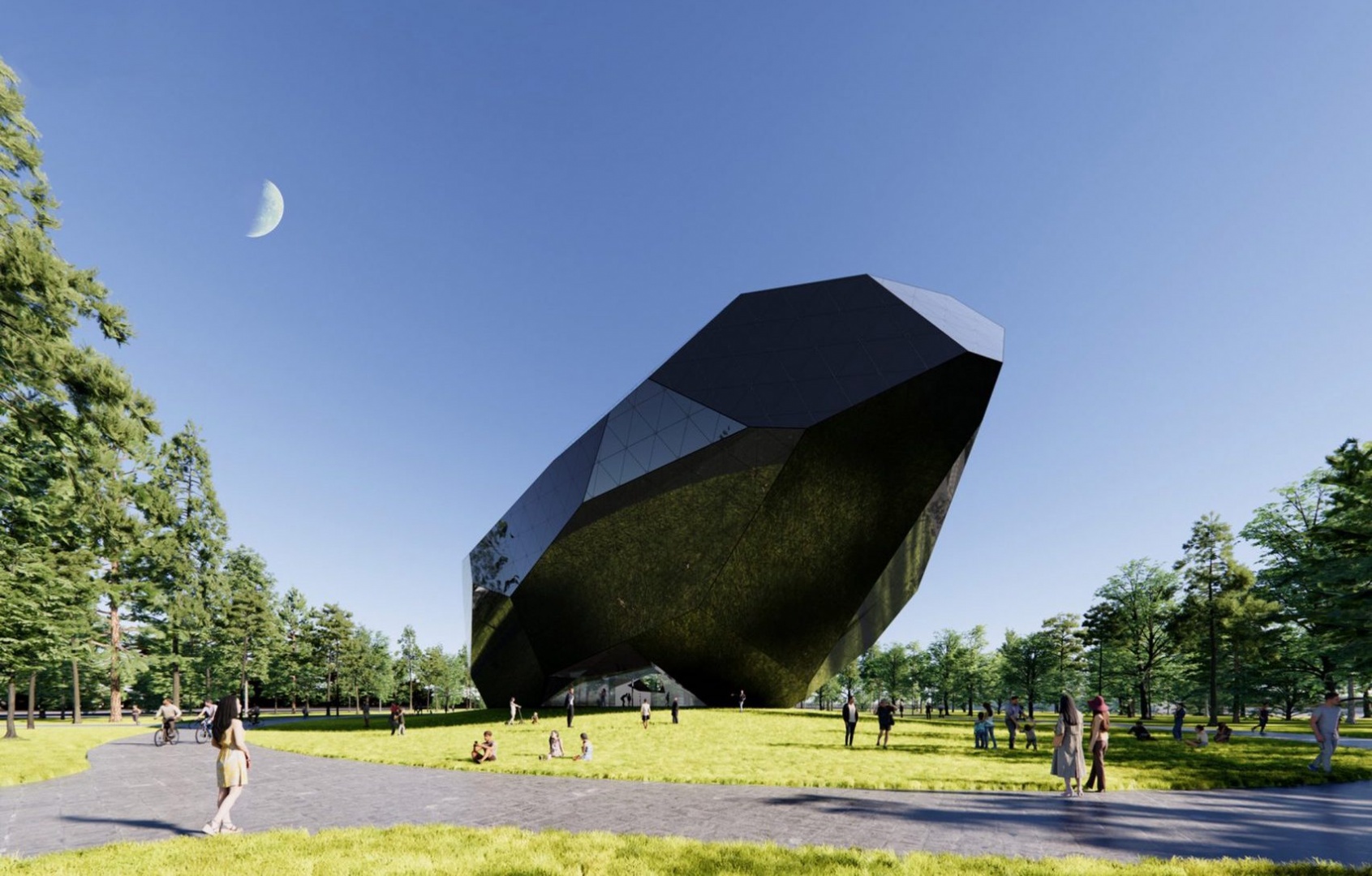 Китайская студия Open Architecture спроектировала Музей космоса
