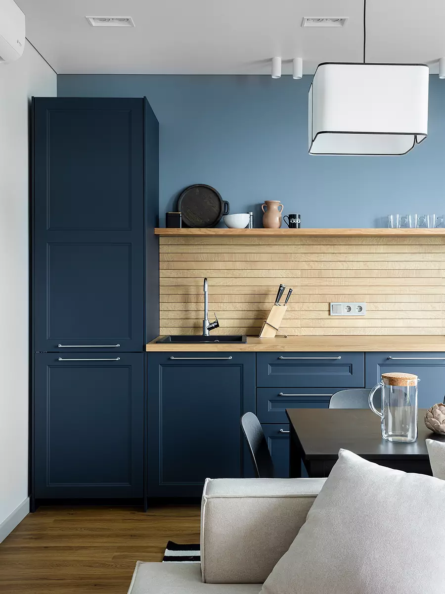 Светлый и функциональный интерьер квартиры под сдачу в аренду — проект Ксении Крыловой