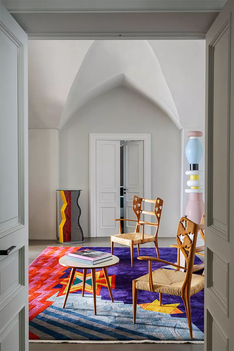 Сюрреалистичный интерьер бутик-отеля в королевском палаццо XIV века — проект Анны-Марии Энсельми